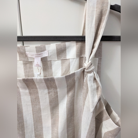 LC LAUREN CONRAD, Knotted-Strap Tank, Size Large. - Picture 6 of 11